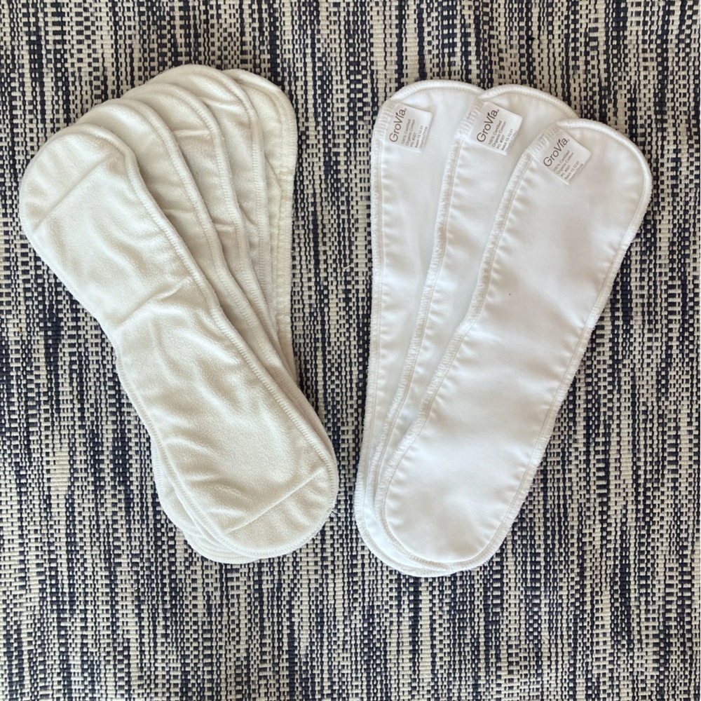 Grovia cloth diaper boosters, 8